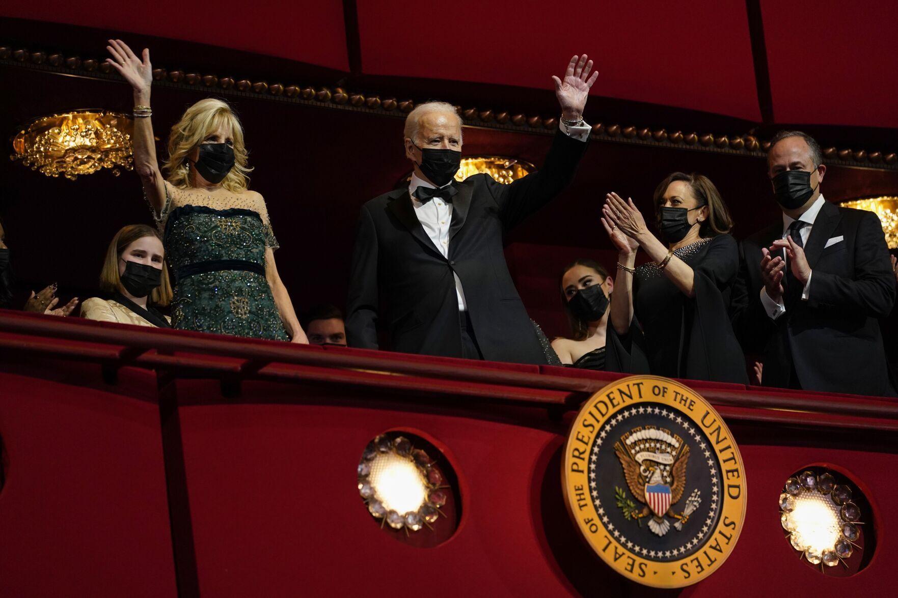 APTOPIX Biden Kennedy Center Honors